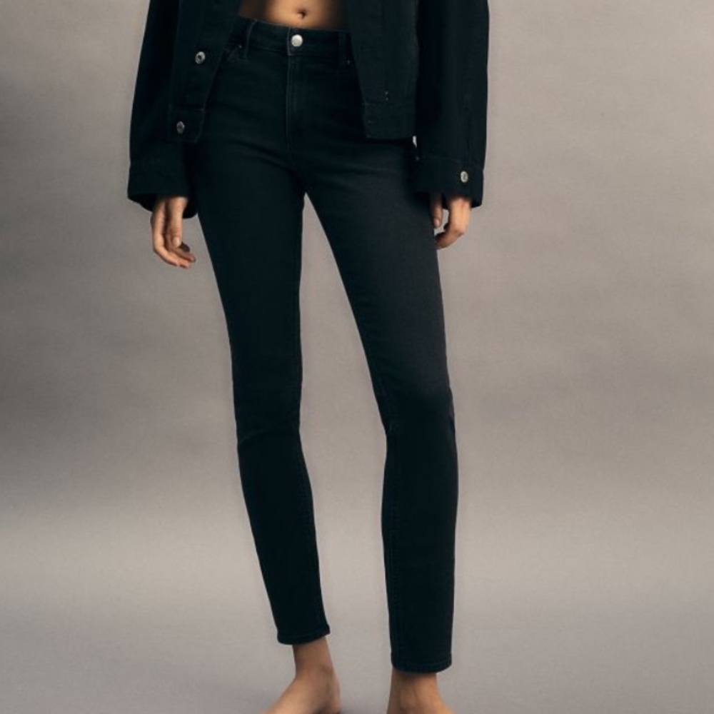 &Denim Skinny Black Jeans